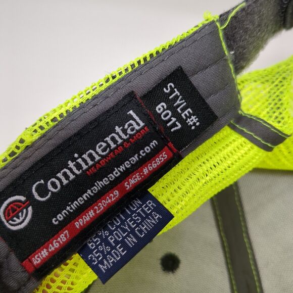 Snap-On Strapback Trucker Hat Multicolor OS Adjustable Mesh Back Continental - Picture 8 of 8